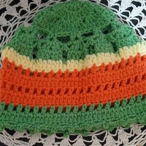 Colorful Crochet Beanie